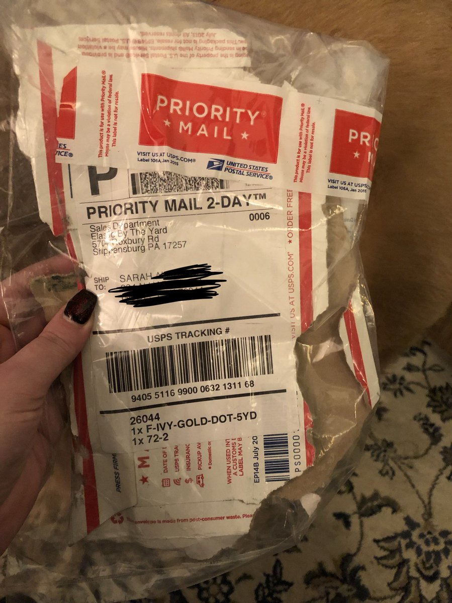 SCStone88's tweet photo. @USPSHelp I received a package from a company delayed and it showed up looking like the pictures attached. None of the products I ordered arrived with it. What do I do next since this isn't acceptable? https://t.co/S0O3S0SMoA