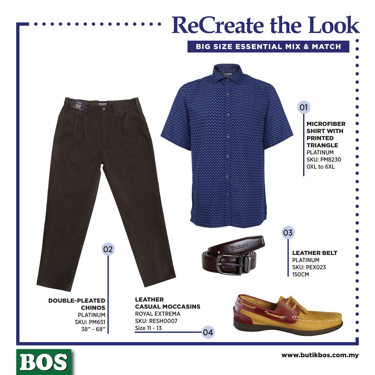 onestopbig's tweet photo. Recreate the look for men!!!
#butikbos #bosboutique #plussizefashion #bigandtall #oversizes #SuperBigSize #big #kingsize #ExtraLarge #MamaSize #Fat #Saizbesar #onlineshopping #fashion #men’swear https://t.co/lU0pDqR011
