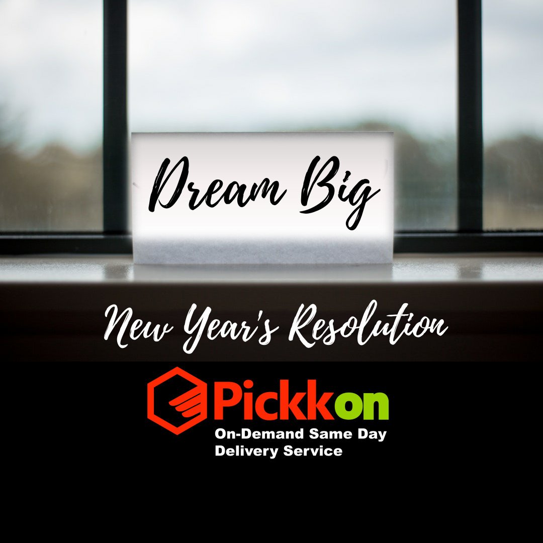 Pickkondelivery's tweet photo. Our New Year's Resolution: Dream Big! Have you herd about writing down your #resolutions in order to make them real? Write them down in a journal or on sticky notes in a visible spot in your #home or #office! Share them with someone and start making those #dreams #cometrue. https://t.co/II9fiq0XhH