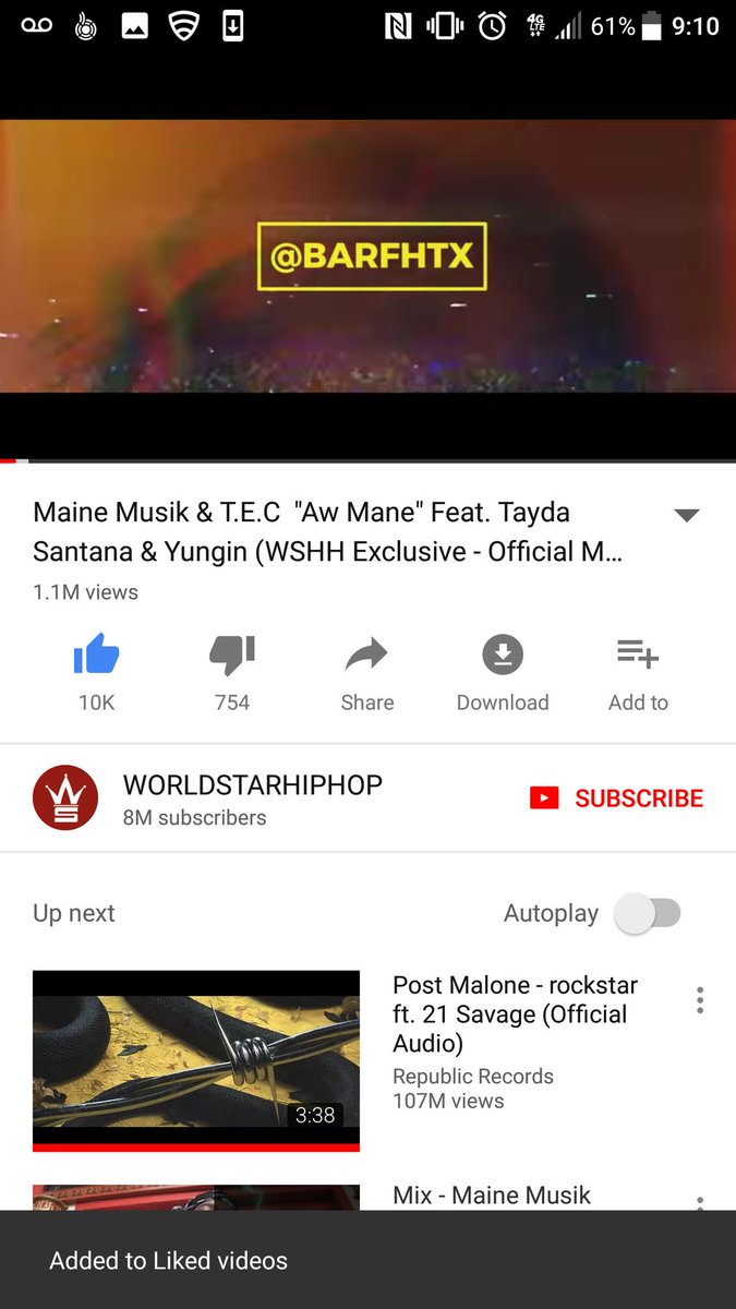 barfhtx's tweet photo. These my first videos to hit a million+ views!!! https://t.co/xUmUUHT20Z
