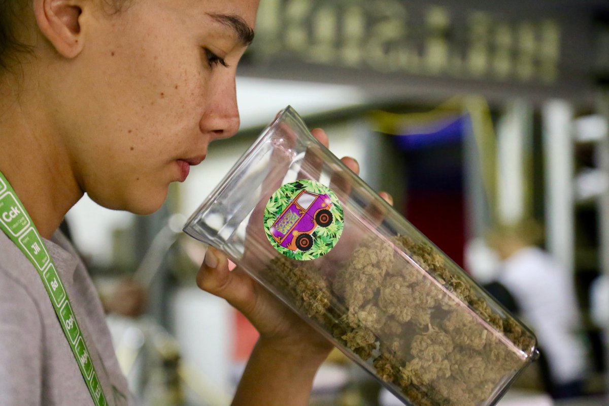 PuffPuffPassCo's tweet photo. Congratulations to California for their first recreational cannabis sales 🍾🙌🔥 #cannabis #NewYearsDay #legalization #marijuana #Weed #California https://t.co/e3Y9pkxIgC