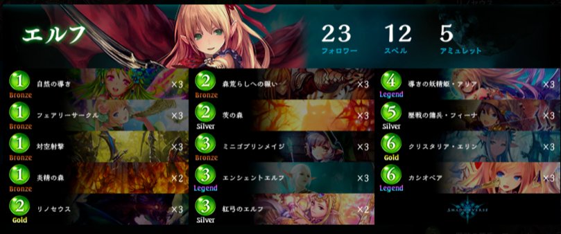 シャドウバース シャドバ 攻略 Gamewith در توییتر アンリミテッドランキング1位 Ace使用otkエルフを紹介 決めろotk ランクマッチの参考にしてくださいm M T Co Srgifktrlp シャドウバース シャドバ Shadowverse アンリミテッド T Co