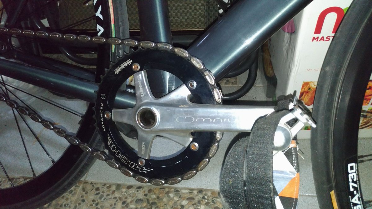 silver omnium crankset