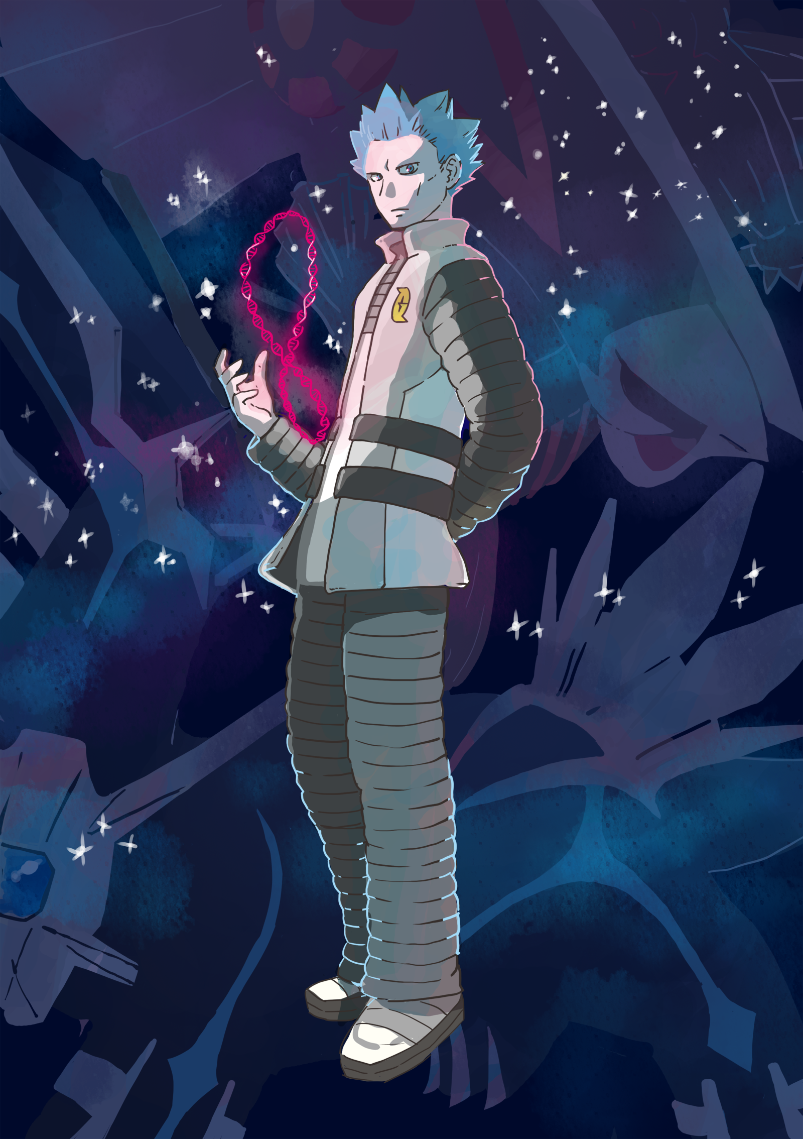 綟川もちこ Twitter પર ギンガ団ボスのアカギ様を描きました 17年はウルトラサン ムーンにまさかの再登場 ポケモンカードに再登場 ジャンプフェスタでは３次元になって登場と大活躍でございましたね T Co Bwoxgrgyur Twitter