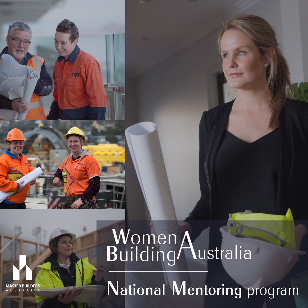 MBA_Aust's tweet photo. Make mentoring your New Year's Resolution with @MBA_Aust Women Building Australia National Mentoring Program. Apply here: https://t.co/qbytqtdOsT #womeninbuilding #thisisbuilding #masterbuilders https://t.co/jodVI5NkAH