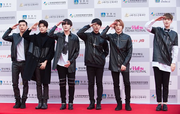 B.A.P are all tall, Junhong is just venti.