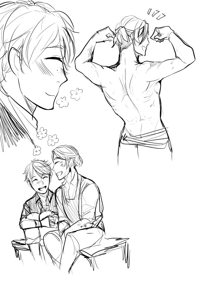SOME NICE LEOJI FOR THE SIREN AU
Blacksmith apprentice Leo and Scholar Guang Hong X3
#CCSirenAU