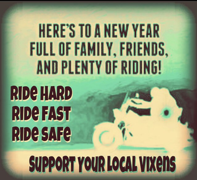 VALLEYVIXENSMC's tweet photo. Wow! It’s been a whole year since we tweeted! We’ll try to be a bit more pro active this year! We welcome 2018 https://t.co/ruqEFxOuod