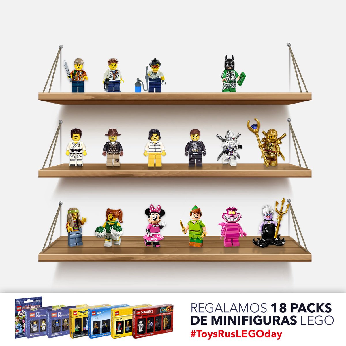 ToysRUsEsp's tweet photo. Si quieres ganar un LEGO sólo tienes que pedírnoslo, como a nuestros #QueridosReyesMagos ;) Síguenos y tuitea con el hashtag #ToysRusLEGOday. ¡Recuerda, desaparecen cada media hora! https://t.co/SwKICurb9B