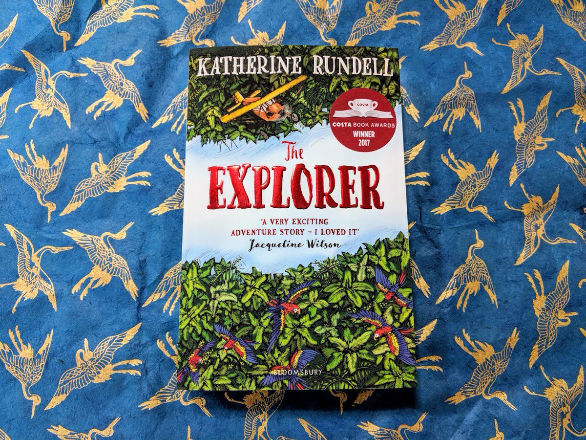 KidsBloomsbury's tweet photo. We're absolutely thrilled @kdbrundell has won the Costa Children's Book Award 2017! To celebrate we are giving away 5 copies of the gorgeous new paperback of #TheExplorer . Tell us where you would like to go on your next adventure? @CostaBookAwards https://t.co/hFEDjwNbTJ