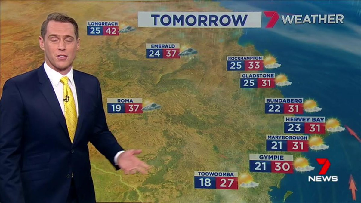 Tomorrow's weather forecast with @tonyauden. #qldweather ...