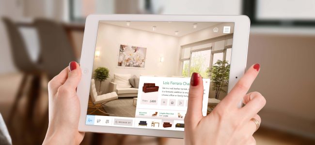 IQUII's tweet photo. According to @DigitalBridgeEU, #AR will speed up #customer decision-making process and offer plenty of opportunities for #retailers looking to improve their #sales and #CustomerExperience.
👉 #Mobile #AR facilitates big-ticket purchases > https://t.co/mgVY0jcXJn #MobileReality https://t.co/F595BJHs0o