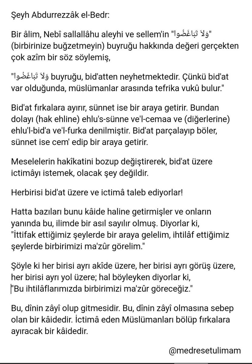 medresetulimam's tweet photo. https://t.co/mhPvfTxpnm