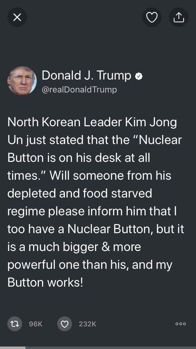 KellyAmis's tweet image. Ok can we all now agree that this man is deranged &amp;amp; unfit to lead anything let alone our country?  #welldoneenablers #toomanytoname