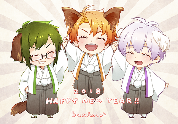「2018年も好きなもの描いていくぞー!!!!アイナナちゃんアニメたのしみだぞー!」|審神者ぶっちょのイラスト