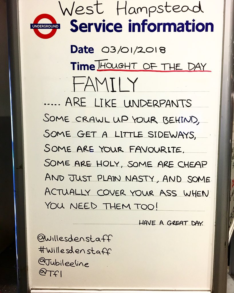 Happy Wednesday!! 😍😘🤗❤️ <a href="/jubileeline/">👑</a> <a href="/TfL/">TfL</a>