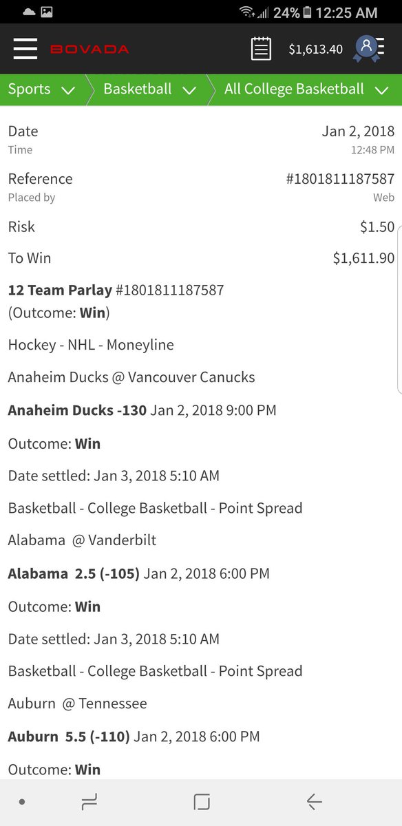 MaxBetWagers's tweet photo. Just hit a 12 team parlay for $1,611.90, only bet $1.50... No #parlaykillers tonightt peeps #Like & #Retweet
#MaxBetWagers #PositiveThoughts #parlaypower #1UP #PremierLeague #NBA #RetweeetPlease #12UP @RogueRTs @RTsAuA @InfamousRTs @Relay_RTs @RelayRetweets @CapRTs @HyperRTs https://t.co/iaQAmLTl5U