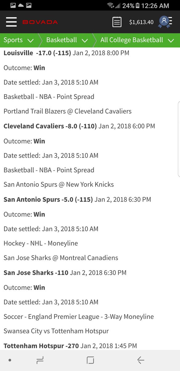 MaxBetWagers's tweet photo. Just hit a 12 team parlay for $1,611.90, only bet $1.50... No #parlaykillers tonightt peeps #Like & #Retweet
#MaxBetWagers #PositiveThoughts #parlaypower #1UP #PremierLeague #NBA #RetweeetPlease #12UP @RogueRTs @RTsAuA @InfamousRTs @Relay_RTs @RelayRetweets @CapRTs @HyperRTs https://t.co/iaQAmLTl5U