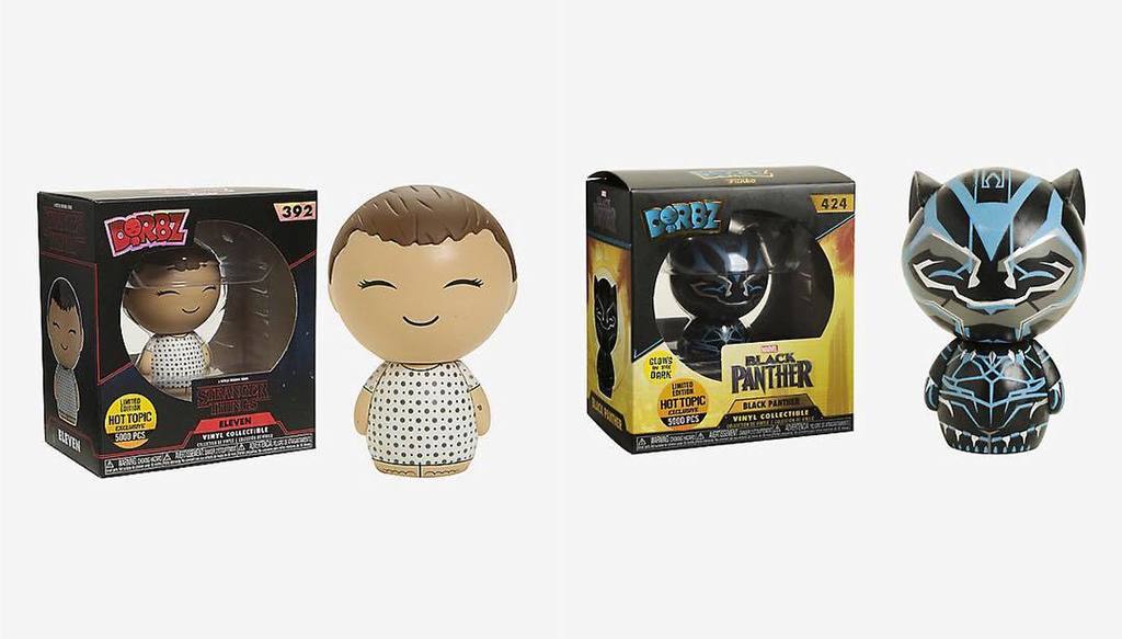 popvinylworld's tweet photo. Both #strangerthings eleven and #blackpanther #funko #dirbz @hottopic exclusives showing in stock at the moment on their website -follow us on twitter @ popvinylworld to get our https://t.co/meFX6tq1jj news updates -#funko #funkopop #funkofunatic #popvi… https://t.co/kNhflLYgFQ https://t.co/i3OV2GyqU0