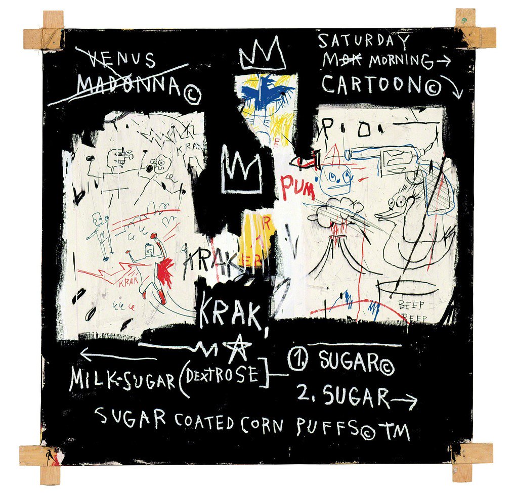 passionpaluk's tweet photo. #Basquiat Boom for Real @BarbicanCentre A #Graffiti #Artist turned Contemporary Art Master. Take a look at this insightful Show. REVIEW: https://t.co/68lzaVtk0v Each comment added/share will be entered into our #prize draw for a copy of Basquiat Paperback...! Get Sharing... https://t.co/slYkhepdKH