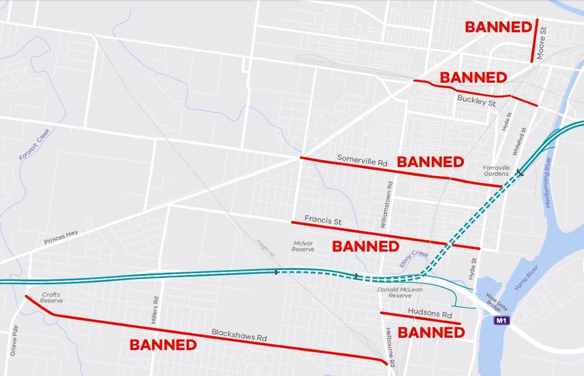 West Gate Tunnel on Twitter " Bridges over two busy intersections for