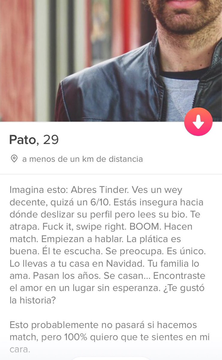 lpato's tweet photo. Mi vida amorosa es un éxito (como siempre) por eso ya actualicé mi bio de Tinder. https://t.co/RcwjsvKX9F