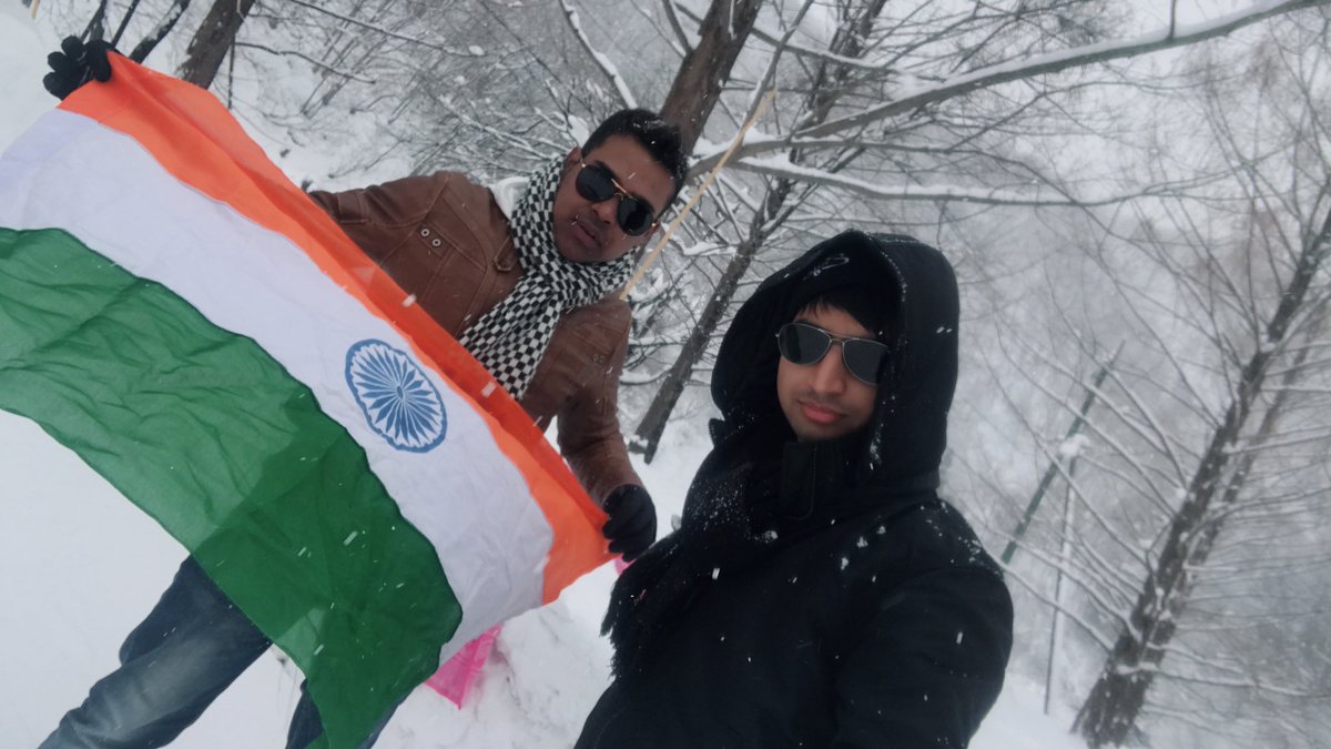 iClickAnik's tweet photo. Happy new year to our beloved Indian peoples, wish you good health and happiness..
“Travel makes one modest. You see what a tiny place you occupy in the world.”
#GustavFlaubert

#Minustemp #FeelsLikeMinus13 
#WinterTrip #NewYearCelebration 
#TravelTrip #HakubaGoryu #Nagano #Japan https://t.co/i0hAAvcwGW