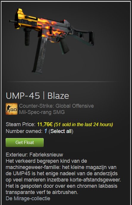 RealBackVantage's tweet photo. 48 hour UMP-45 | Blaze Factory New giveaway! 

Retweet, Like and follow!

#CSGOgiveaway #csgogiveaways #csgo #csgoskins https://t.co/9KZ5lkF4sb