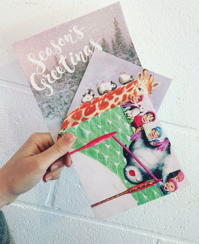 We've had plenty of christmas cards this year and sold our fair share too! If you still have yours then why not recycle them? You could cut off the backs and use them as gift tags next year, or failing that pop them into an FSC collection box.
#recycle #christmascards #fsc