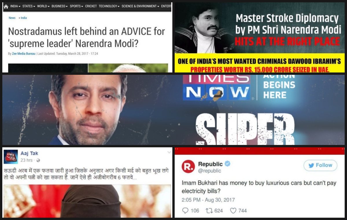 MediaSuffer's tweet photo. 2017’s top fake news stories circulated by the Indian media https://t.co/RVO9bHIxTP | samjawed65 https://t.co/n8VVz7V7sY