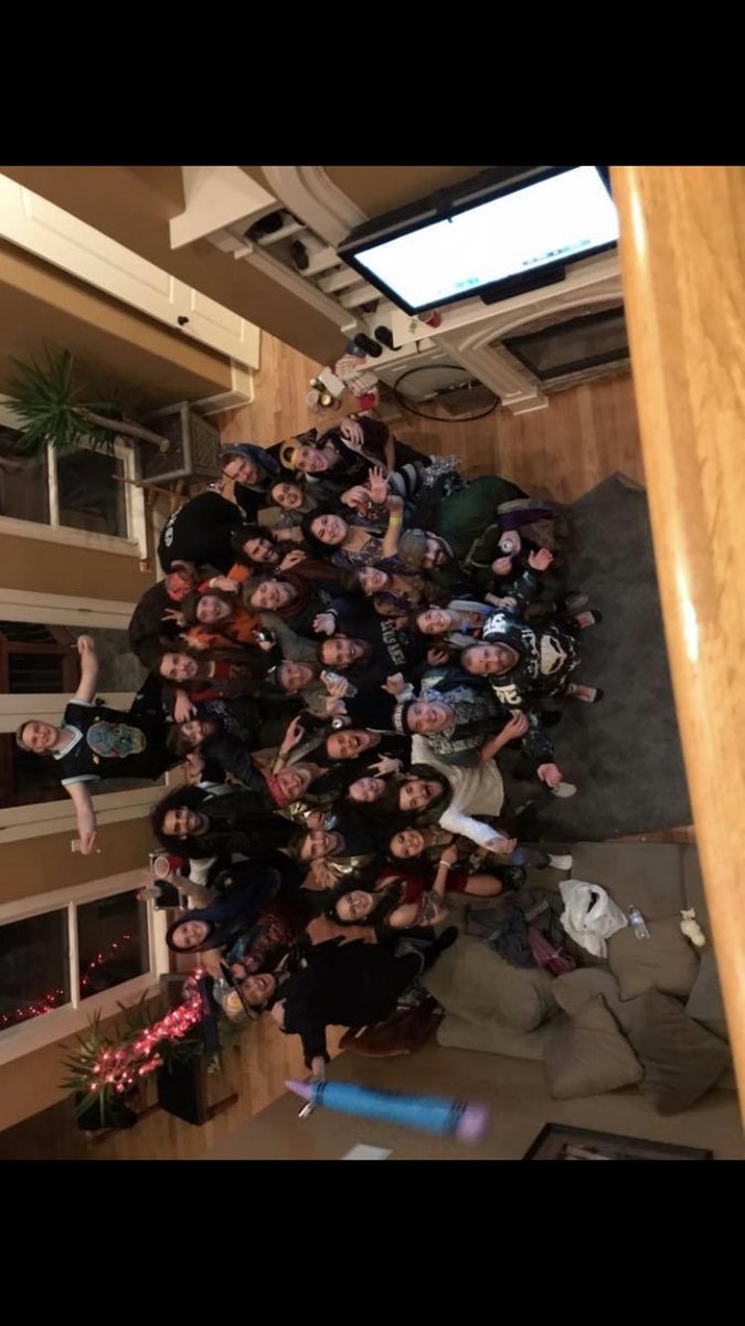 TheWakenJake's tweet photo. #basstrain mansion part 2 was a success again!!! It was good to see all you!!! @bass_network @bassnectar #crayolacrew https://t.co/gUdJgxk35p