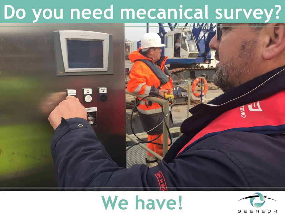 {Do you need mechanical survey?}
Engineering for automatical positioning into the stream &amp; mooring equipments on the floating platforms
Development &amp; technical follow up of anchoring system &amp; electrical cable
Specific surveys &amp; advices for the turbine developers <a href="/Cerenis_inge/">Cerenis</a>