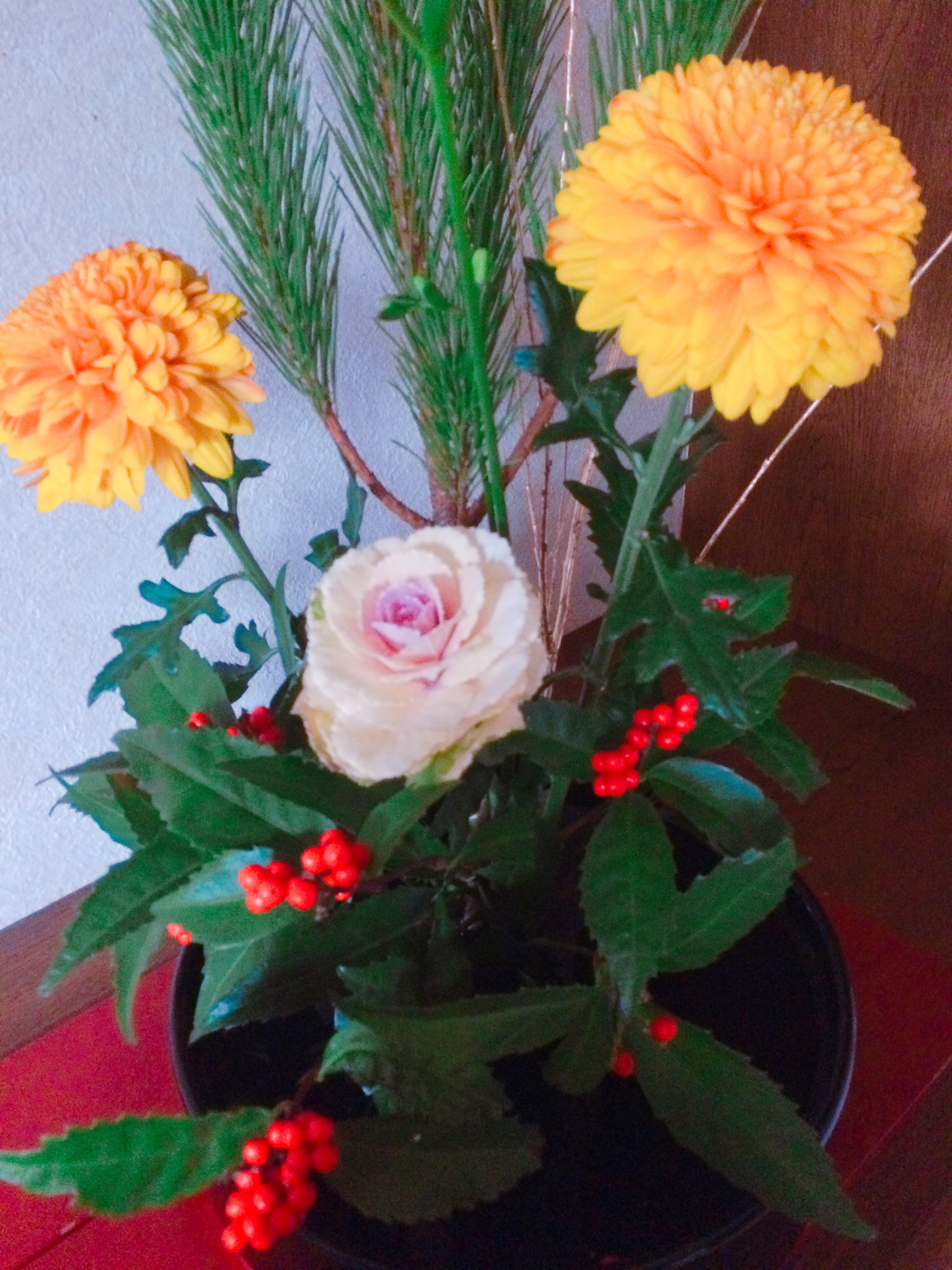 Rieko 池ノ上の アナスタシアというお花屋さんで 実家で飾るお正月の花と 多肉植物買いました お正月に実家に行くとちゃんと飾られていました 素敵なお花たち アナスタシア Saico T Co Rsbtkkpuh9 Twitter