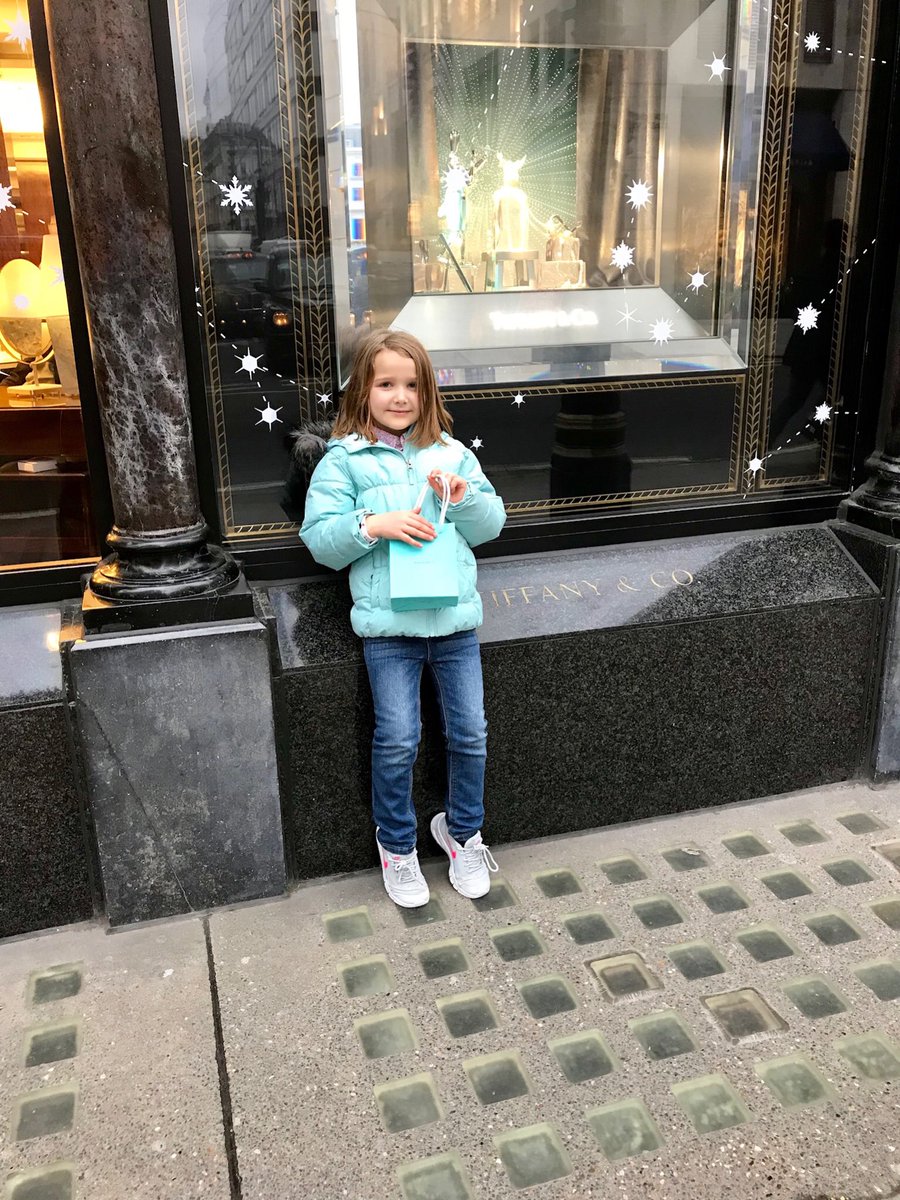 When you know your other half <a href="/tweetsfromben/">Ben Isaacs</a> has trained your child well #birthday 🎂🍾<a href="/TiffanyAndCo/">Tiffany & Co.</a>
