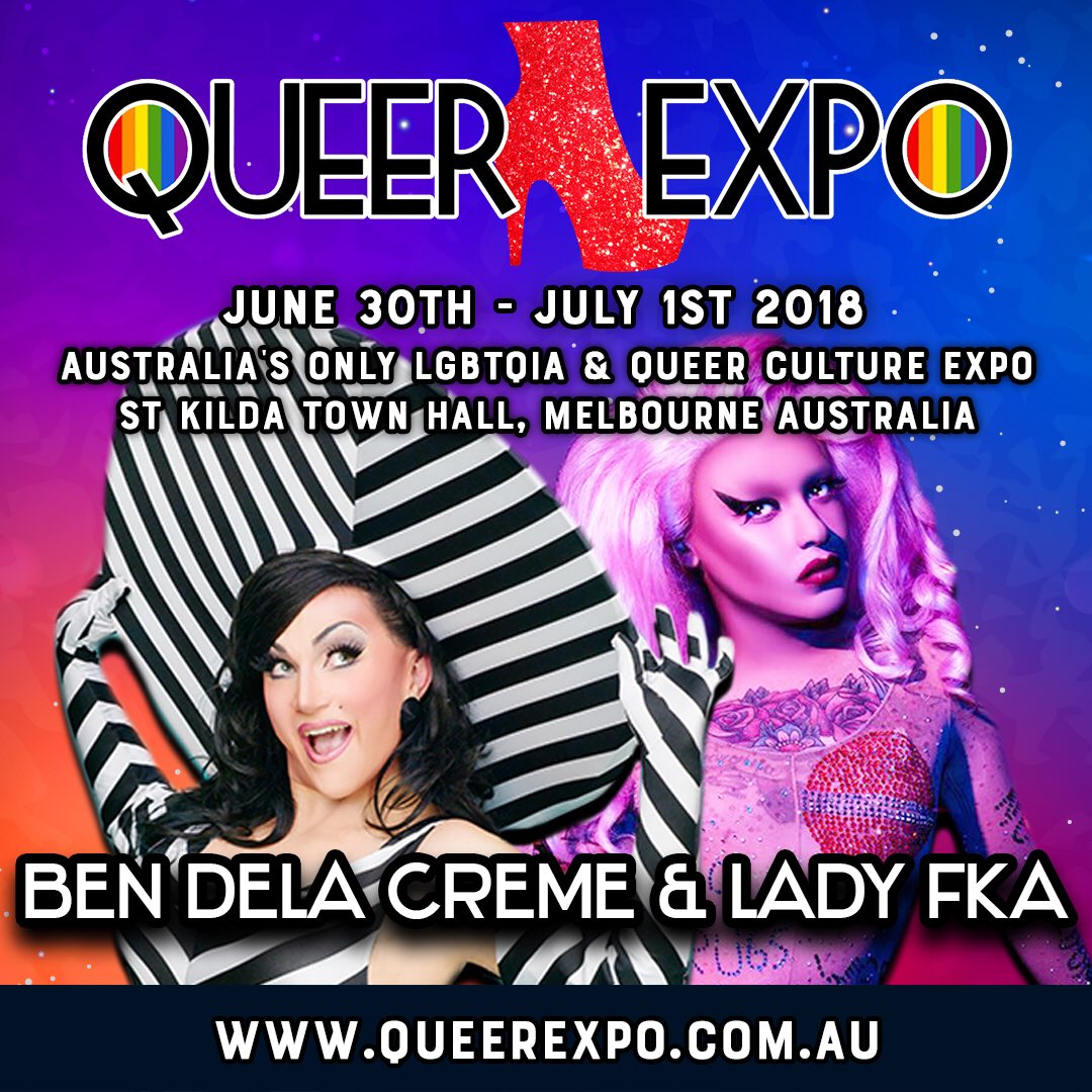 VIP Guest announcement 2: @allaboutfka and <a href="/bendelacreme/">BenDeLaCreme</a> from <a href="/RuPaulsDragRace/">RuPaul's Drag Race</a> #slay