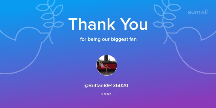 ForbesWatson's tweet photo. Our biggest fans this week: @Brittan89436020. Thank you! via https://t.co/1UrK23Wpys https://t.co/z810XmeCDj