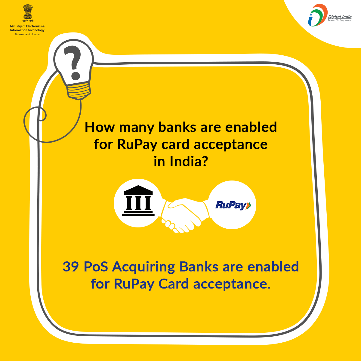 _DigitalIndia's tweet photo. #RuPayFAQs | When in doubt, read our FAQs to get a straight clarity on various @_DigitalIndia services.
#DigitalPayments @NPCI_BHIM #DigitalIndia @RuPay_npci https://t.co/h3e1fcCAq6