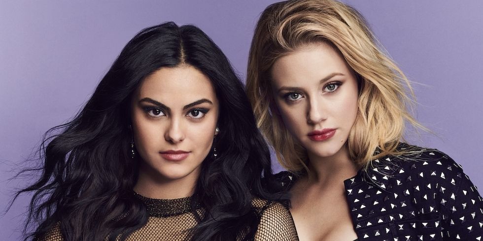 Cosmopolitan's tweet photo. Cosmo's February Cover Stars @CamilaMendes and @LiliReinhart Get Real About Sex and Being Yourself https://t.co/Er6G1VEfVU https://t.co/YE7vY4KYOx