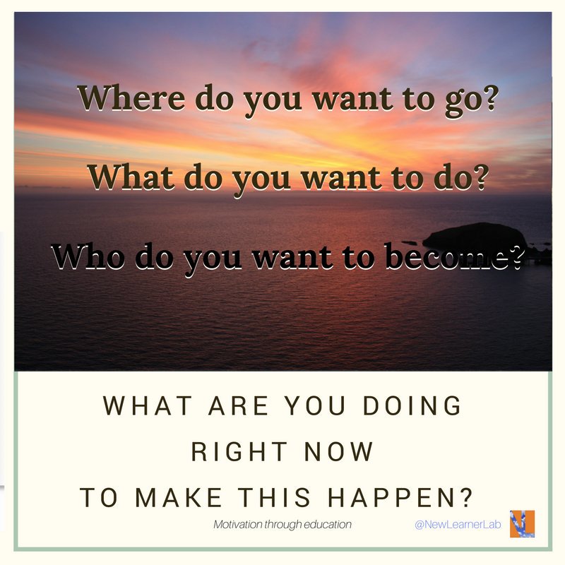 NewLearnerLab's tweet image. Ask your students these questions every day. The answer to the final question makes all the difference. #edchat #passiondriven #newlearner