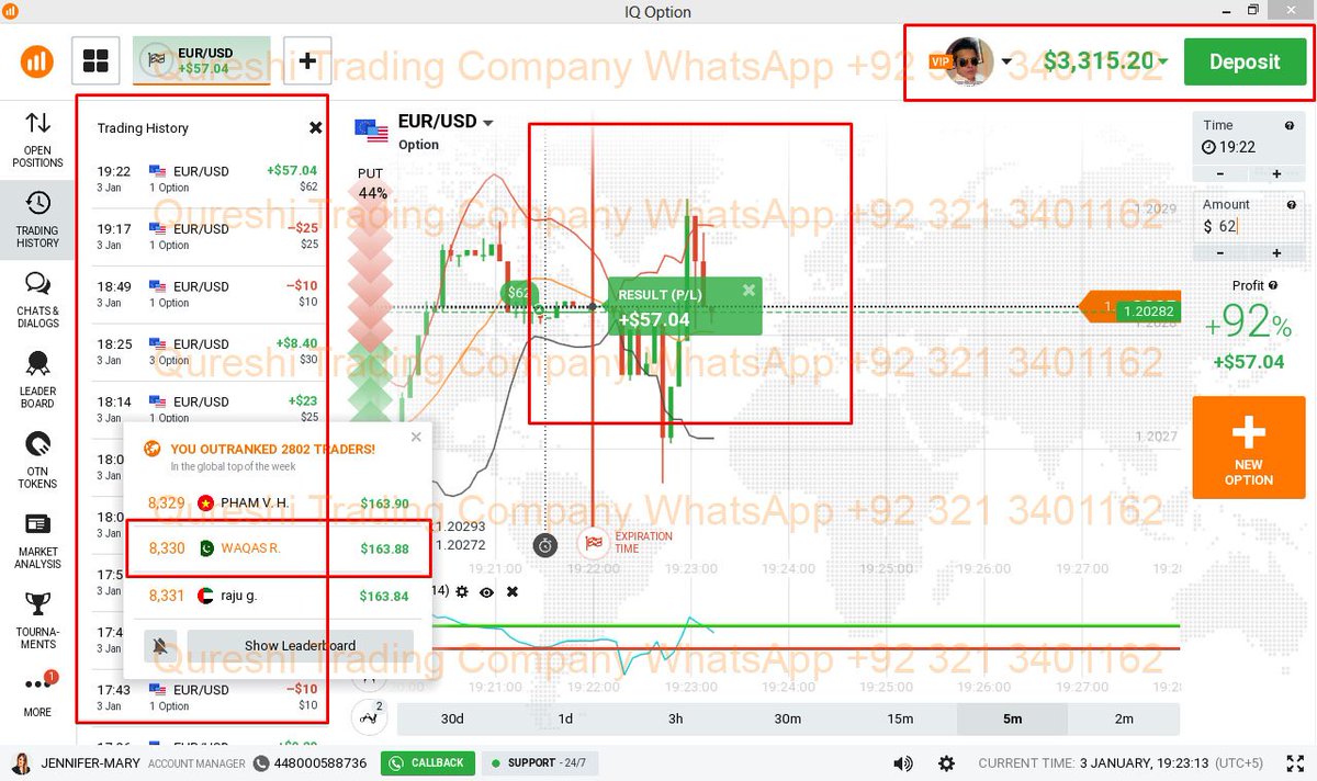 WaqasRiazPk's tweet image. #Trade like professionals #Consistent_wining_on_REAL_Account

@Learn Professional #Binary_Options_Trading with #WaqasRiaz
WhatsApp +923213401162