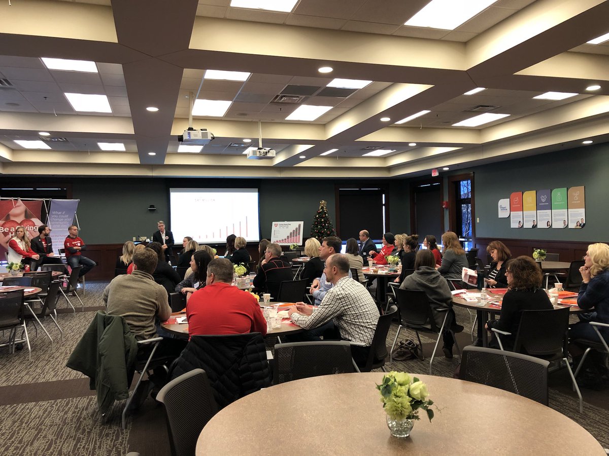 A special thanks to all these #ChampionsForCharities joining us this morning! #CountMe #GivingHeartsDay