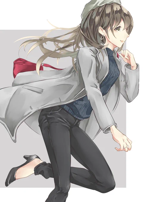 パンツのOLさん好き。
明日からみんなが戻る現実世界だね。
#新年早々の創作クラスタフォロー祭り
#絵描きさんと繋がりたい 