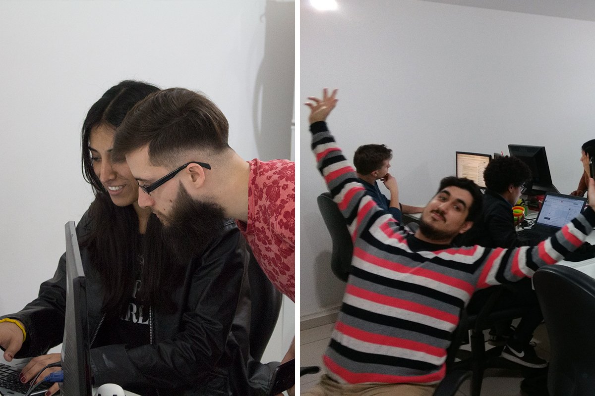 simtlix's tweet photo. Como las personas piensan que desarrollamos software VS como realmente disfrutamos mientras desarrollamos software #SimTLiX https://t.co/2ittcBpYYJ