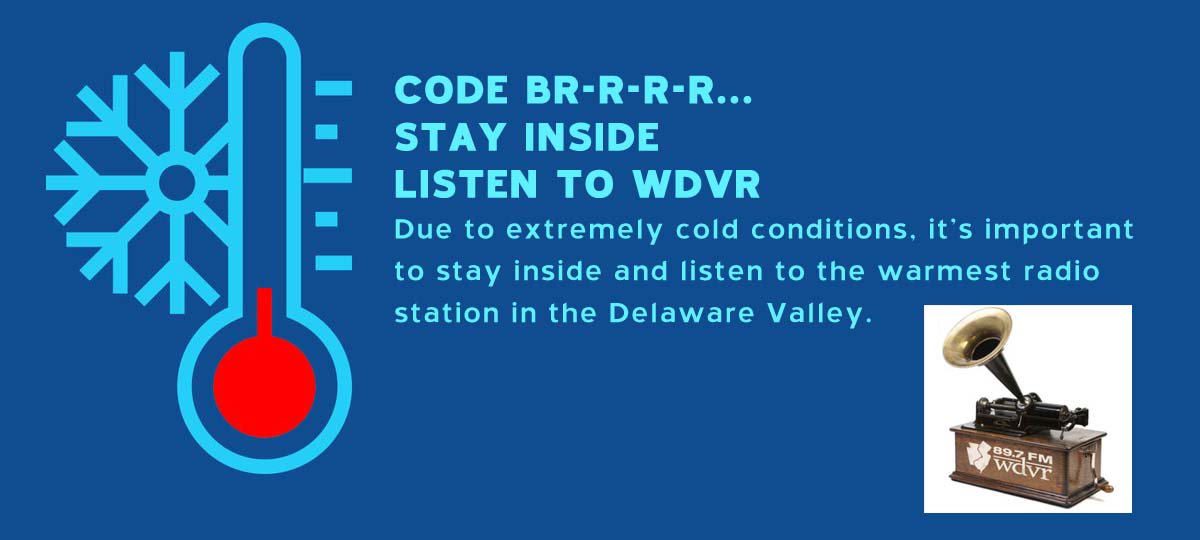 You can't get warmer than listening to #WDVR Radio during the #BombCyclone