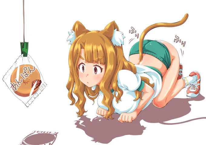 僕はほぼミリシタからの新米Pなので、美也は初めて引いたパン食いブルマ競争のイメージが強いのです。 #アイドル投票TB #ネコ美也 #カフェネコみゃおみゃ #宮尾美也 