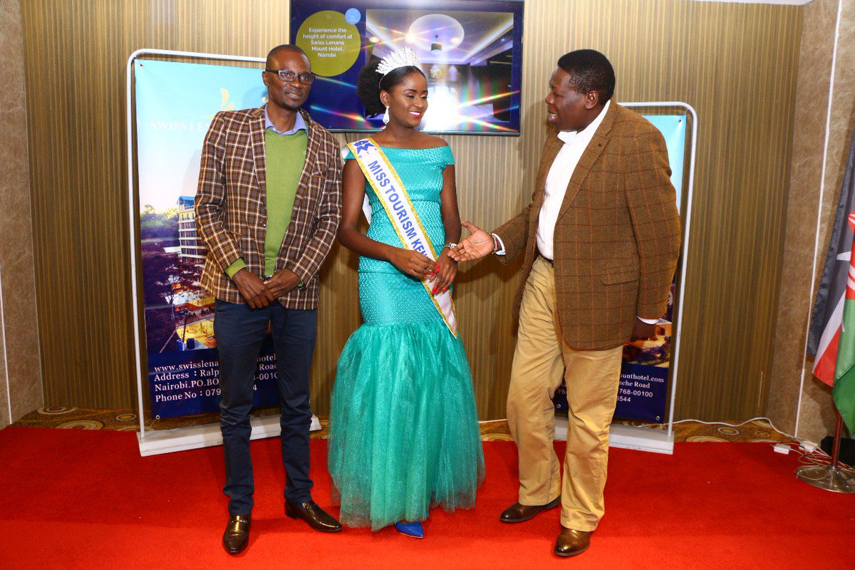 SwissLenana's tweet photo. Glad to have hosted C.S @EugeneLWamalwa during the Homecoming cocktail party for @wendybella001.#MTIAtSwissLenana https://t.co/ySamRKWJHt