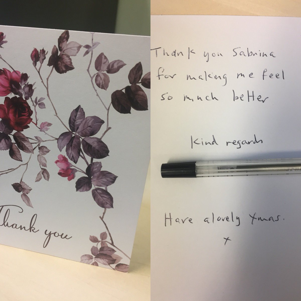 MSKSouthStafCan's tweet photo. Always great to receive thanks from our patients! @PhysioSabrina ๐ #qualityfirst #ssotp https://t.co/ITPohB1C2O