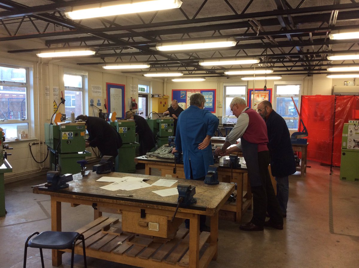 What do Technology teachers do on a training day? Safety training on our beautiful machines 😀