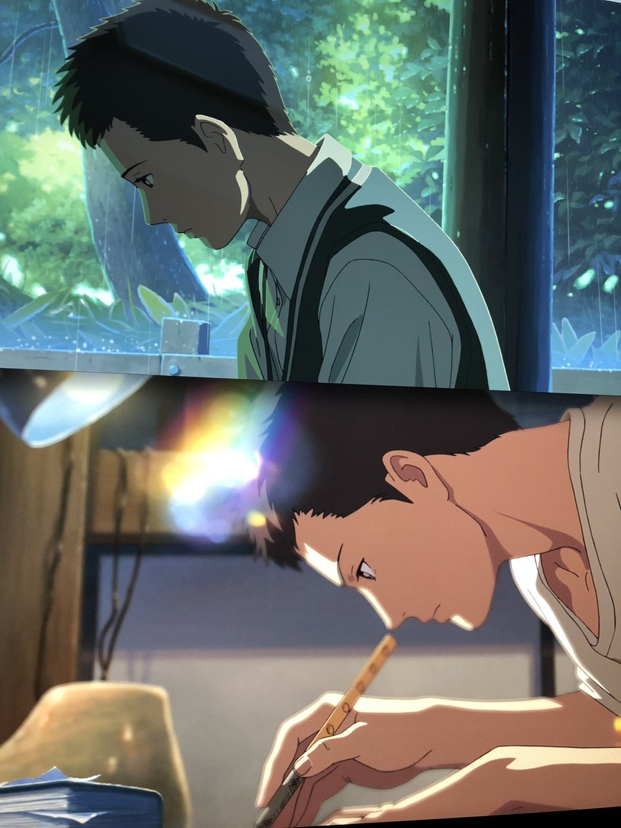 君の名は 新海監督からのマニア向けクイズ 映画中に1カットだけ 言の葉の庭 のタカオ 画像の少年 が出てきます Togetter 君の名は 新海監督からのマニア向けクイズ 映画中に1カットだけ 言の葉の庭 のタカオ 画像の少年 が出てきます Togetter