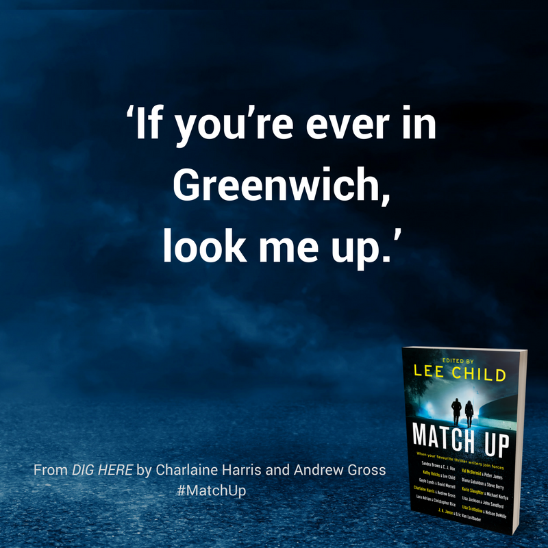 TheCrimeVault's tweet photo. 'Look me up' #DigHere #MatchUp #12DaysofMatchUp @RealCharlaine @The_AndrewGross https://t.co/UISP8MuQd1